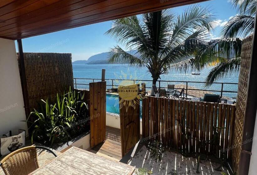 آپارتمان 1 خوابه با چشم‌انداز استخر, Residencial Solariun Ilhabela