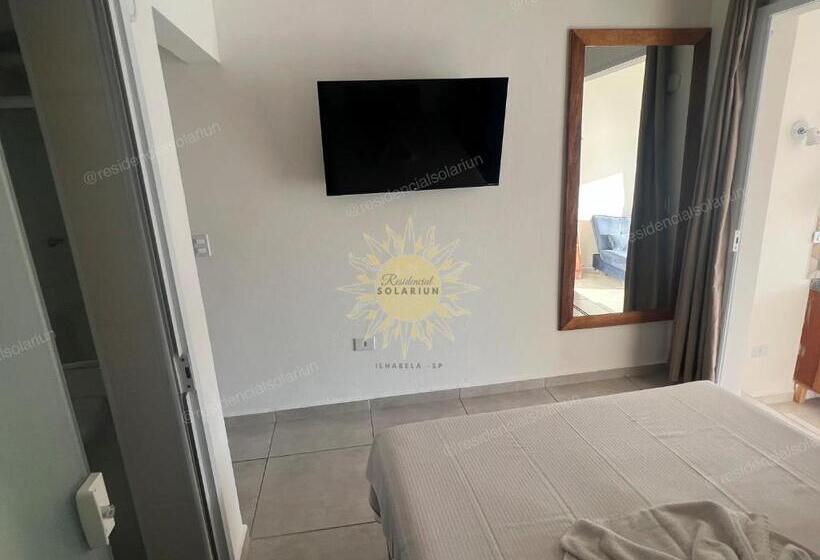 آپارتمان 1 خوابه با چشم‌انداز دریا, Residencial Solariun Ilhabela