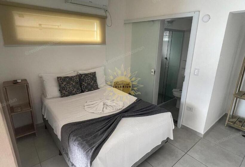 آپارتمان 1 خوابه با چشم‌انداز دریا, Residencial Solariun Ilhabela