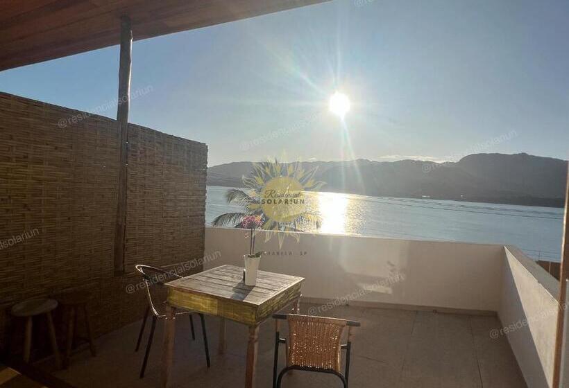 آپارتمان 1 خوابه با چشم‌انداز دریا, Residencial Solariun Ilhabela
