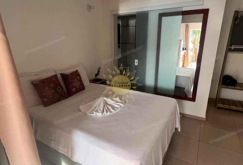 آپارتمان 1 خوابه با چشم‌انداز استخر, Residencial Solariun Ilhabela