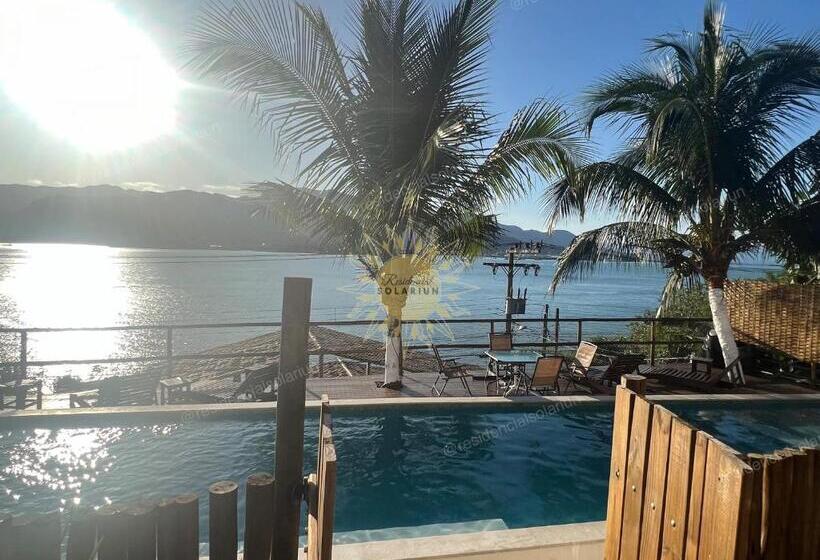 آپارتمان 1 خوابه با چشم‌انداز استخر, Residencial Solariun Ilhabela