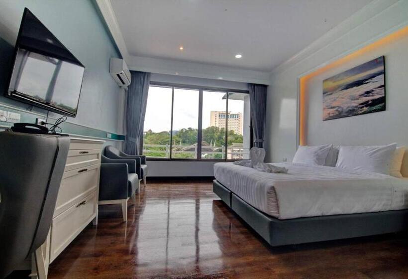 Номер Deluxe Кровать Кинг, Grandview Landmark Betong