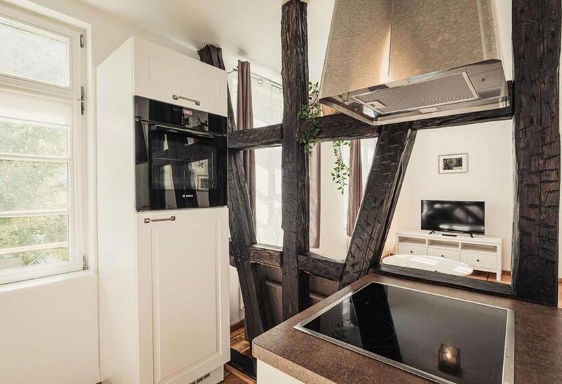 침실 1개 발코니 아파트, Ferienwohnungen Und Boardinghouse Heimbach In Lahr