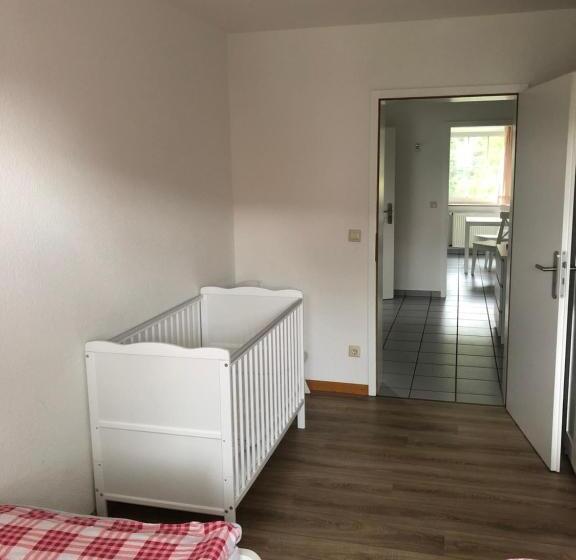 带1个卧室带花园景观的公寓, Ferienhof Kröger