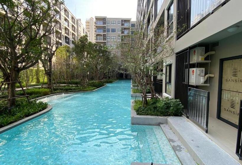 آپارتمان 1 خوابه با چشم‌انداز استخر, La Casita Pool Access Condo Huahin