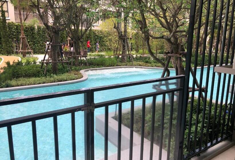 آپارتمان 1 خوابه با چشم‌انداز استخر, La Casita Pool Access Condo Huahin