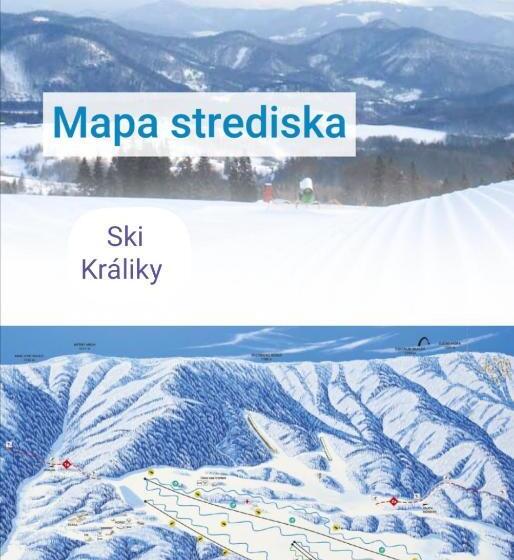 带1个卧室的带阳台的公寓, Apartmány Podlavice