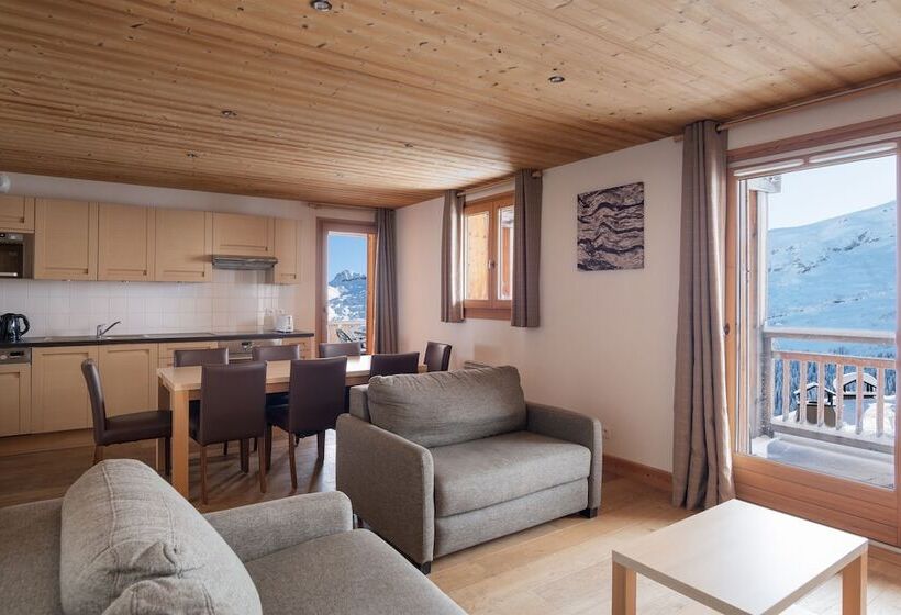 Апартаменты 3 Спальни, Dormio Resort Les Portes Du Grand Massif