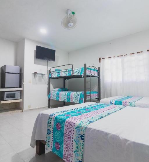 デラックスファミリールーム, Zayali Bacalar   Guest House