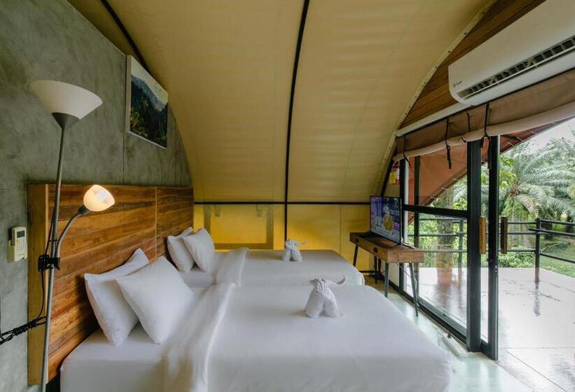 디럭스 룸, Kachonghills Tented Resort Trang