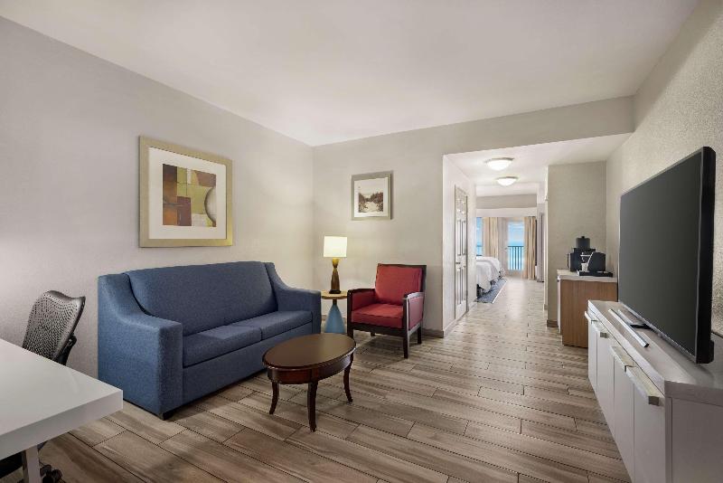 Junior Suite Aangepast voor Gehandicapten, Hilton Garden Inn South Padre Island Beachfront