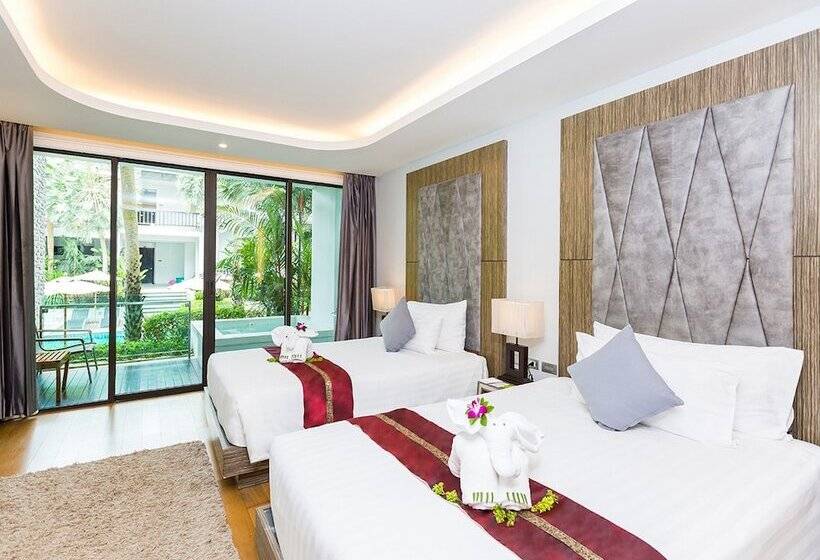 غرفة ديلوكس, Wyndham Sea Pearl Resort, Phuket