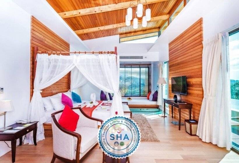 فيلا غرفة نوم واحدة مع مسبح, Wyndham Sea Pearl Resort, Phuket
