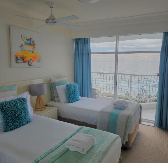Апартаменты 2 Спальни, Burleigh Surf Apartments