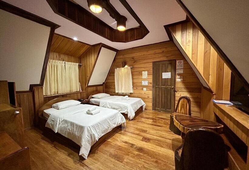 اتاق استاندارد با چشم‌انداز باغ, Magmai Homestay & Tower