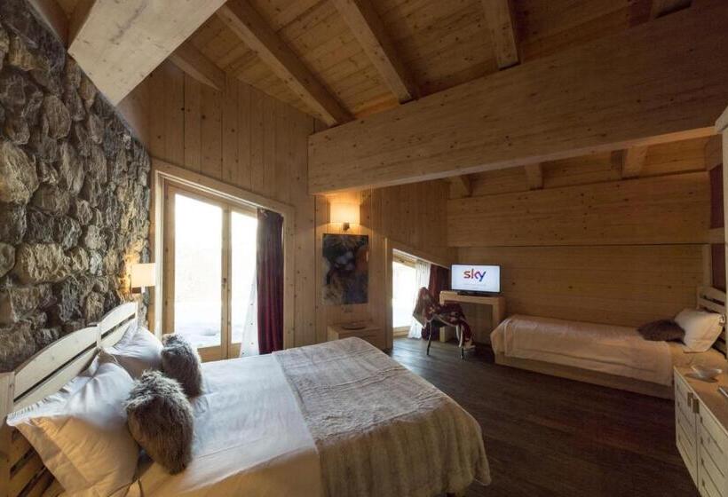 اتاق لوکس, Chalet Morel 1586 Hotel & Spa
