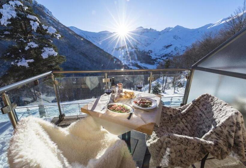 اتاق استاندارد با بالکن, Chalet Morel 1586 Hotel & Spa