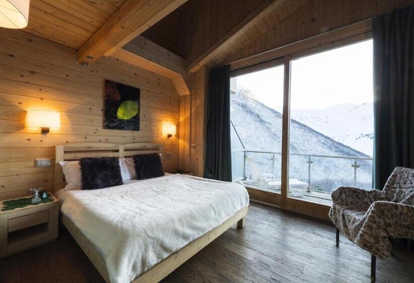 اتاق استاندارد با بالکن, Chalet Morel 1586 Hotel & Spa