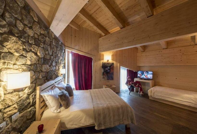 اتاق لوکس, Chalet Morel 1586 Hotel & Spa