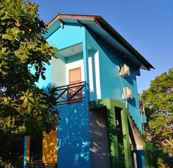 一居室高级别墅, Chalé Quintal Amazon