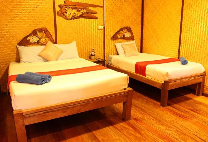 اتاق استاندارد سه نفره, Baansuan Lychee Maeklong Resort Ampawa