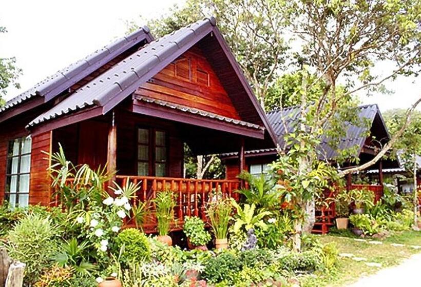 اتاق استاندارد با بالکن, Baansuan Lychee Maeklong Resort Ampawa