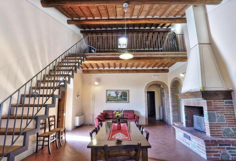 ویلای یک اتاق خوابه با استخر شنا, Terra Di Cortona