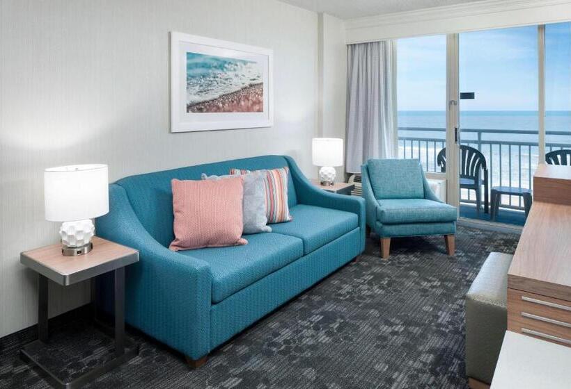 سوییت با چشم‌انداز دریا, Courtyard Virginia Beach Oceanfront/north 37th Street