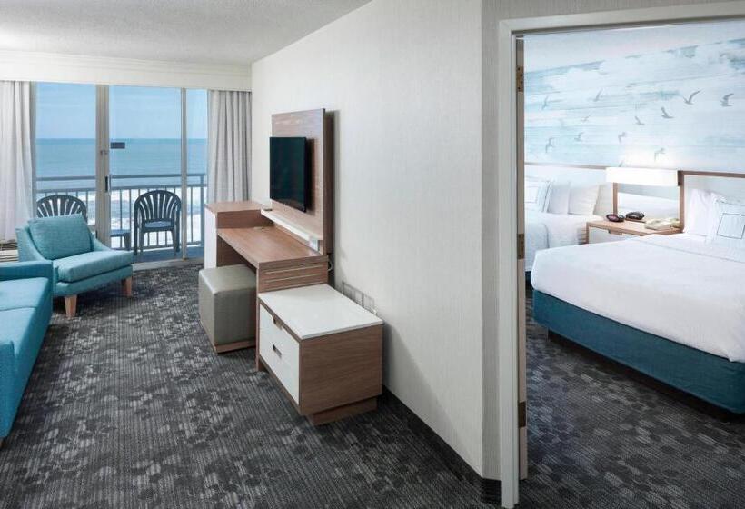 سوییت با چشم‌انداز دریا, Courtyard Virginia Beach Oceanfront/north 37th Street