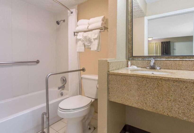장애인을 위한 킹사이즈 침대 스탠다드 룸, Super 8 By Wyndham Antioch/nashville South East