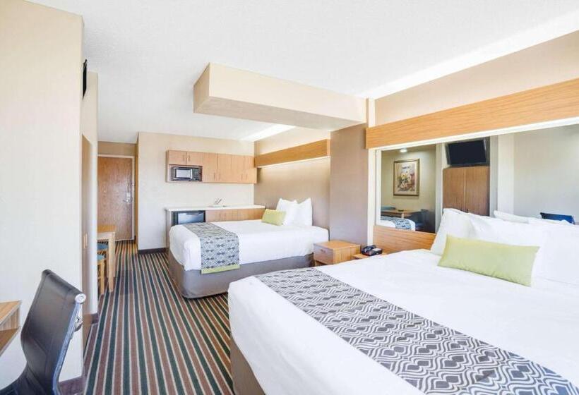带四张床的标准工作室, Microtel Inn & Suites By Wyndham Pigeon Forge