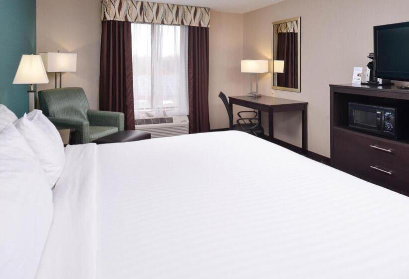 장애인을 위한 킹사이즈 침대 스탠다드 룸, Holiday Inn Express Hotel & Suites Youngstown   North Lima/boardman, An Ihg