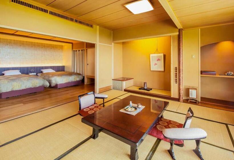 غرفة قياسية مطلة على الجبل, Nasu Onsen Sanraku