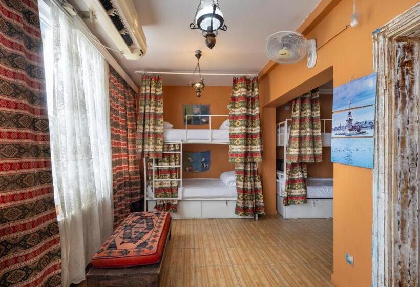 تختخواب در اتاق مشترک, Bahaus Hostel