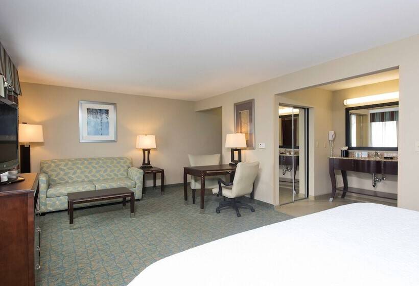 Студио Стандарт Кровать Кинг, Hampton Inn & Suites Crawfordsville