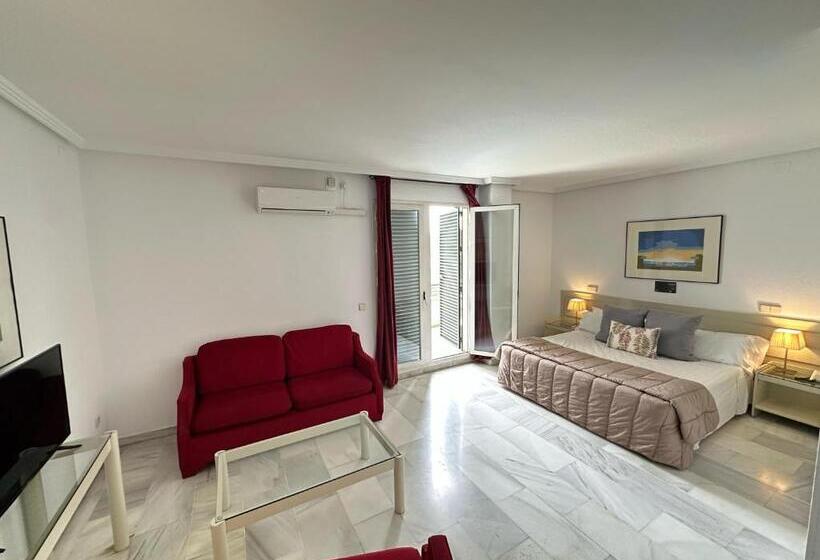 آپارتمان 1 خوابه با چشم‌انداز استخر, Hospedium Hotel Apartamentos Simón Verde