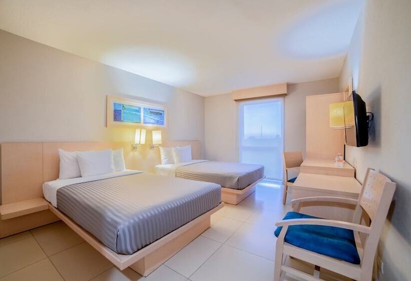 اتاق استاندارد با 2 تخت دوبل, City Express By Marriott Ciudad Del Carmen