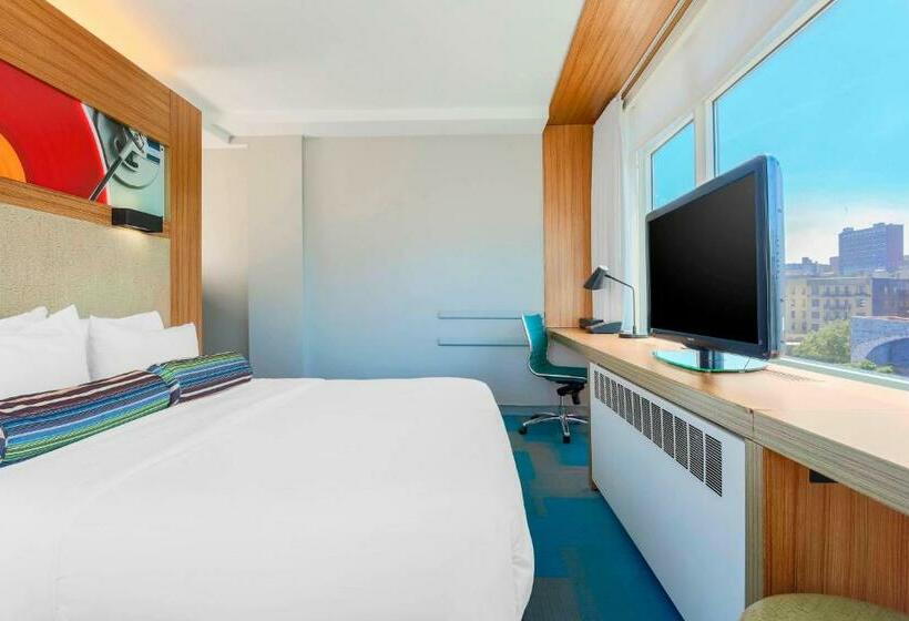 اتاق استاندارد با تخت بزرگ, Aloft Harlem
