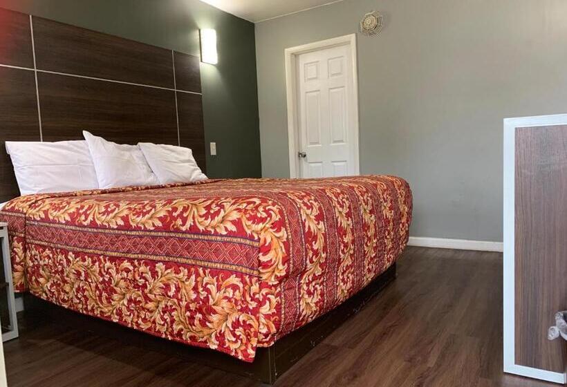 اتاق استاندارد با تخت بزرگ, Red Carpet Inn  Norristown