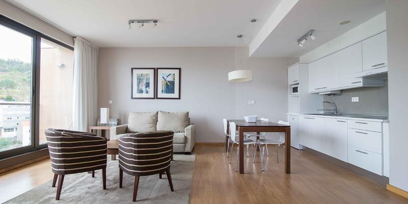 Апартаменты 1 Спальня Боковой Вид на Море, Apartamentos Turísticos Playa De Osmo