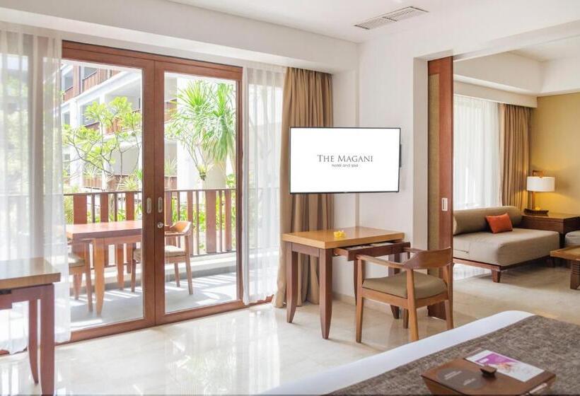سوییت با چشم‌انداز استخر, The Magani Hotel And Spa