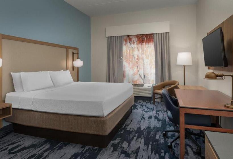 Стандартный Номер Кровать Кинг, Fairfield Inn & Suites Roanoke Hollins/i81