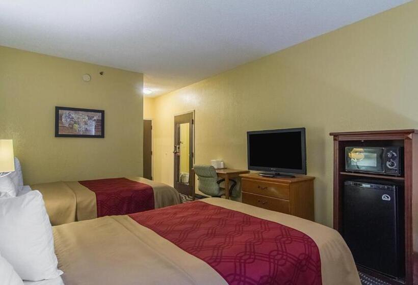 Номер Стандарт 2 Двуспальные Кровати, Econo Lodge Darien