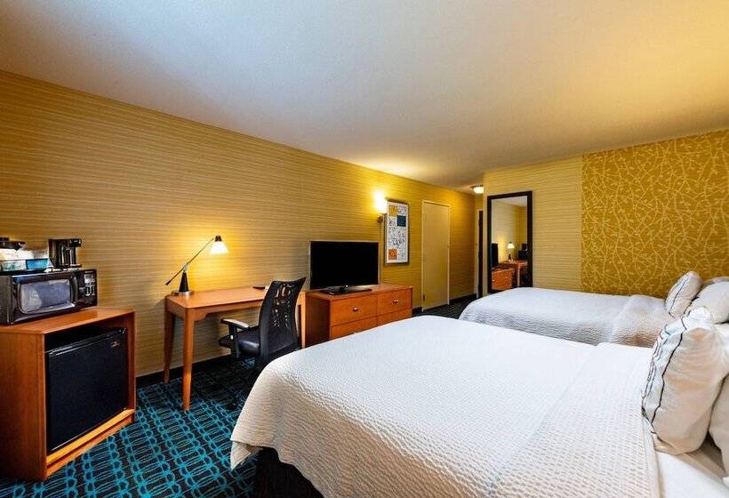 Номер Стандарт 2 Двуспальные Кровати, Fairfield Inn Battle Creek