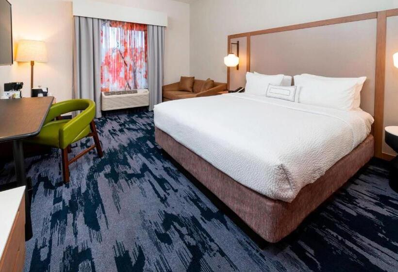 اتاق لوکس با تخت بزرگ, Fairfield Inn & Suites Bend Downtown