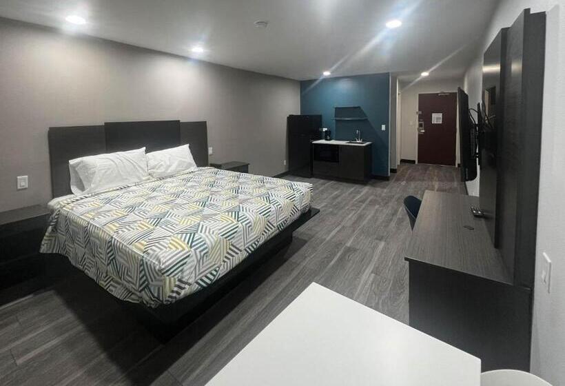 اتاق لوکس با تخت بزرگ, Studio 6 Oklahoma City, Ok South