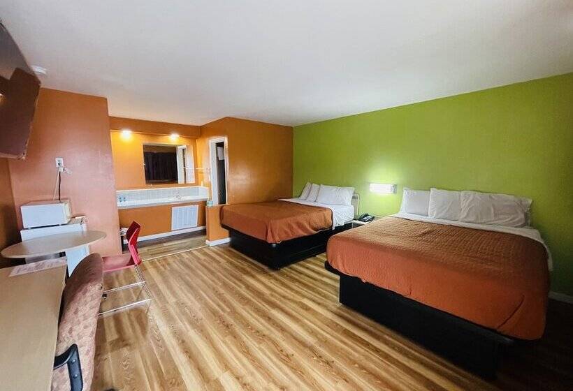 스탠다드 룸 더블 침대 2개, Budget Inn Pulaski