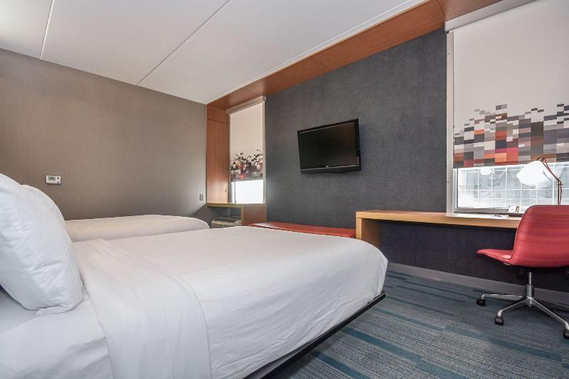 اتاق استاندارد با تخت دو نفره بزرگ, Aloft Charlotte City Center