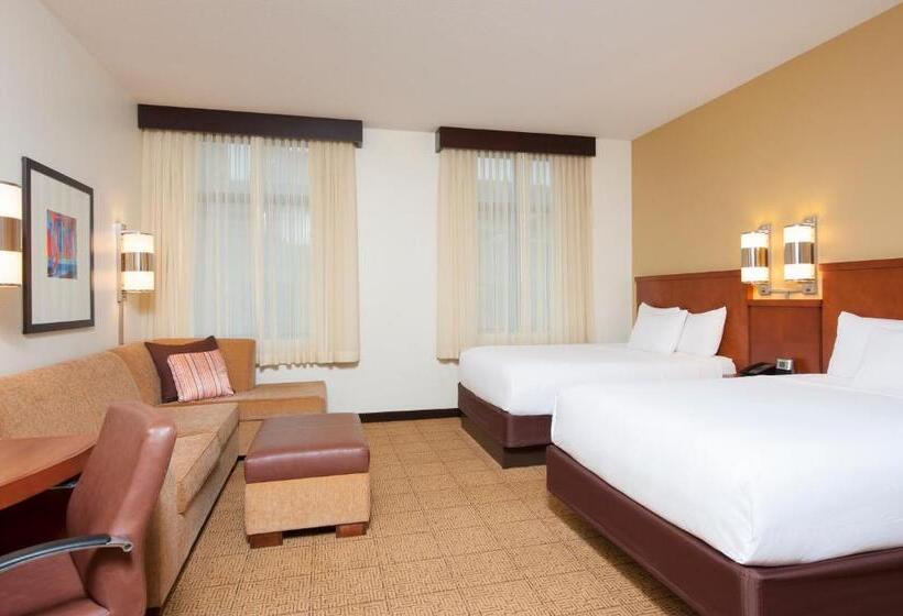 اتاق استاندارد با 2 تخت دوبل, Hyatt Place Des Moines/downtown